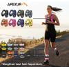 imageAPEXUP 10lbsPair Adjustable Ankle Weights for Women and Men Modularized Leg Weight Straps for Yoga Walking Running Aerobics GymOrange