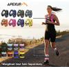 imageAPEXUP 10lbsPair Adjustable Ankle Weights for Women and Men Modularized Leg Weight Straps for Yoga Walking Running Aerobics GymYellow