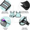 imageAPEXUP Adjustable Weighted Vest 410lb1218lb2032lb Vest with 6 Ironsand Weights and Large Pocket Weight Vest for Men Women Strength Training Running WalkingPastel Blue