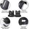 imageAPEXUP Adjustable Weighted Vest Men 20lbs30lbs40lbs Weights with Reflective Stripe Weight Vest Woman Workout Vest for Strength Training Running Walking40lbs