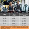 imageAPEXUP Adjustable Weighted Vest Men 20lbs30lbs40lbs Weights with Reflective Stripe Weight Vest Woman Workout Vest for Strength Training Running Walking20lbs
