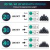 imageAPEXUP Adjustable Weighted Vest Men 20lbs30lbs40lbs Weights with Reflective Stripe Weight Vest Woman Workout Vest for Strength Training Running Walking40lbs