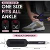 imageAPEXUP Ankle Strap for Cable Machine Ankle Resistance Bands Cable Kick Back Straps for Gym Glute Workouts Leg Extensions Adjustable Straps with Neoprene PaddingBlack