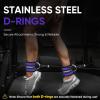 imageAPEXUP Ankle Strap for Cable Machine Ankle Resistance Bands Cable Kick Back Straps for Gym Glute Workouts Leg Extensions Adjustable Straps with Neoprene PaddingPurple