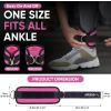imageAPEXUP Ankle Strap for Cable Machine Ankle Resistance Bands Cable Kick Back Straps for Gym Glute Workouts Leg Extensions Adjustable Straps with Neoprene PaddingRose Red