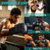 imageAPEXUP Boxing Gloves Men Women Pro Training Sparring Heavy Bag Gloves for MMA Kickboxing Muay ThaiBlack
