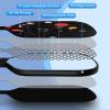imageAPEXUP Fiberglass Pickleball Paddles Premium Pickleball Paddles Set of 2 Pickle Ball Set with Ergonomic Cushion Grip 2 Pickleball Rackets 4 Pickleball 1 Portable BagColored ball