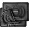 imageAPEXUP Gel Ice Packs for Injuries Reusable Flexible Double Sided Cold Packs for Injuries Ice Pack for Knee Shoulder Back Hip Leg Arm Black S 2PKBlack