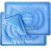 imageAPEXUP Gel Ice Packs for Injuries Reusable Flexible Double Sided Cold Packs for Injuries Ice Pack for Knee Shoulder Back Hip Leg Arm Black S 2PKBlue
