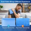 imageAPEXUP Gel Ice Packs for Injuries Reusable Flexible Double Sided Cold Packs for Injuries Ice Pack for Knee Shoulder Back Hip Leg Arm Black S 2PKBlue