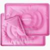 imageAPEXUP Gel Ice Packs for Injuries Reusable Flexible Double Sided Cold Packs for Injuries Ice Pack for Knee Shoulder Back Hip Leg Arm Black S 2PKPink
