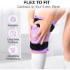 imageAPEXUP Ice Pack for Knee Pain Relief Large Reusable Wrap After Surgery Flexible Gel Cold Pack for Injuries Pain Relief for Back Shoulder Elbow Ankle and Leg Purple L 1PKPurple