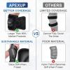 imageAPEXUP Ice Pack for Knee Pain Relief Large Reusable Wrap After Surgery Flexible Gel Cold Pack for Injuries Pain Relief for Back Shoulder Elbow Ankle and Leg Purple L 1PKBlack