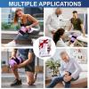 imageAPEXUP Ice Pack for Knee Pain Relief Large Reusable Wrap After Surgery Flexible Gel Cold Pack for Injuries Pain Relief for Back Shoulder Elbow Ankle and Leg Purple L 1PKPurple