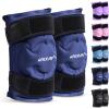 imageAPEXUP Ice Pack for Knee Pain Relief Large Reusable Wrap After Surgery Flexible Gel Cold Pack for Injuries Pain Relief for Back Shoulder Elbow Ankle and Leg Purple L 1PKNavy Blue