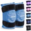 imageAPEXUP Ice Pack for Knee Pain Relief Large Reusable Wrap After Surgery Flexible Gel Cold Pack for Injuries Pain Relief for Back Shoulder Elbow Ankle and Leg Purple L 1PKBlue