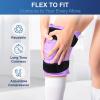 imageAPEXUP Ice Pack for Knee Pain Relief Large Reusable Wrap After Surgery Flexible Gel Cold Pack for Injuries Pain Relief for Back Shoulder Elbow Ankle and Leg Purple L 1PKPurple