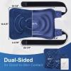 imageAPEXUP Ice Pack for Knee Pain Relief Large Reusable Wrap After Surgery Flexible Gel Cold Pack for Injuries Pain Relief for Back Shoulder Elbow Ankle and Leg Purple L 1PKNavy Blue