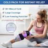 imageAPEXUP Ice Pack for Knee Pain Relief Large Reusable Wrap After Surgery Flexible Gel Cold Pack for Injuries Pain Relief for Back Shoulder Elbow Ankle and Leg Purple L 1PKPurple
