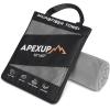 imageAPEXUP Microfiber Travel Towel Ultra Absorbent Quick Dry Towels Lightweight Gym Sports Camping Towel for Workout Yoga Beach Shower Swimming 48quot24quot Army GreenGray