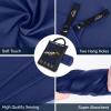 imageAPEXUP Microfiber Travel Towel Ultra Absorbent Quick Dry Towels Lightweight Gym Sports Camping Towel for Workout Yoga Beach Shower Swimming 48quot24quot Army GreenNavy Blue