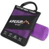 imageAPEXUP Microfiber Travel Towel Ultra Absorbent Quick Dry Towels Lightweight Gym Sports Camping Towel for Workout Yoga Beach Shower Swimming 48quot24quot Army GreenPurple