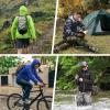 imageAPEXUP Packable Rain Jacket Men with Reflective Zipper Lightweight Waterproof Raincoat Mens Rain Jacket for Outdoor SportsRoyal Blue