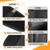 imageAPEXUP Sweat Waist Trainer for Women and Men Neoprene Waist Trimmer Belt Slimming Sweat Band with Removable Lumbar Support Bar for Workouts Black L
