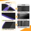 imageAPEXUP Sweat Waist Trainer for Women and Men Neoprene Waist Trimmer Belt Slimming Sweat Band with Removable Lumbar SupportPurple
