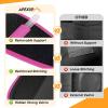 imageAPEXUP Sweat Waist Trainer for Women and Men Neoprene Waist Trimmer Belt Slimming Sweat Band with Removable Lumbar SupportRose Red