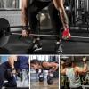 imageAPEXUP Weight Lifting Straps for Weightlifting Lifting Wrist Straps Gym Deadlift Strap Anti Slip Silicone Weightlifting Strap Men Women Powerlifting Strength TrainingRed