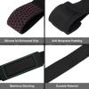 imageAPEXUP Weight Lifting Straps for Weightlifting Lifting Wrist Straps Gym Deadlift Strap Anti Slip Silicone Weightlifting Strap Men Women Powerlifting Strength TrainingBlack