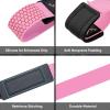 imageAPEXUP Weight Lifting Straps for Weightlifting Lifting Wrist Straps Gym Deadlift Strap Anti Slip Silicone Weightlifting Strap Men Women Powerlifting Strength TrainingPink