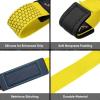 imageAPEXUP Weight Lifting Straps for Weightlifting Lifting Wrist Straps Gym Deadlift Strap Anti Slip Silicone Weightlifting Strap Men Women Powerlifting Strength TrainingYellow