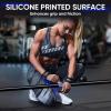 imageAPEXUP Weight Lifting Straps for Weightlifting Lifting Wrist Straps Gym Deadlift Strap Anti Slip Silicone Weightlifting Strap Men Women Powerlifting Strength TrainingBlue