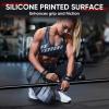 imageAPEXUP Weight Lifting Straps for Weightlifting Lifting Wrist Straps Gym Deadlift Strap Anti Slip Silicone Weightlifting Strap Men Women Powerlifting Strength TrainingBlack