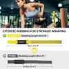imageAPEXUP Weight Lifting Straps for Weightlifting Lifting Wrist Straps Gym Deadlift Strap Anti Slip Silicone Weightlifting Strap Men Women Powerlifting Strength TrainingYellow