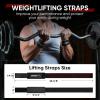 imageAPEXUP Weight Lifting Straps for Weightlifting Lifting Wrist Straps Gym Deadlift Strap Anti Slip Silicone Weightlifting Strap Men Women Powerlifting Strength TrainingBlack