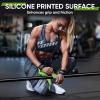imageAPEXUP Weight Lifting Straps for Weightlifting Lifting Wrist Straps Gym Deadlift Strap Anti Slip Silicone Weightlifting Strap Men Women Powerlifting Strength TrainingGreen