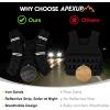 imageAPEXUP Weighted Vest Men Women Weight Vest for Women Workout Equipment for Strength Training RunningBlack
