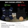 imageAPEXUP Weighted Vest Men Women Weight Vest for Women Workout Equipment for Strength Training RunningBlue