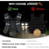imageAPEXUP Weighted Vest Men Women Weight Vest for Women Workout Equipment for Strength Training RunningGrey