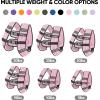 imageAPEXUP Weighted Vest Men Women Weight Vest for Women Workout Equipment for Strength Training RunningPastel Pink