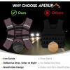imageAPEXUP Weighted Vest Men Women Weight Vest for Women Workout Equipment for Strength Training RunningPastel Pink