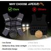 imageAPEXUP Weighted Vest Men Women Weight Vest for Women Workout Equipment for Strength Training RunningPastel Purple