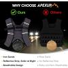 imageAPEXUP Weighted Vest Men Women Weight Vest for Women Workout Equipment for Strength Training RunningPastel Purple