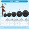 imageAPEXUP Yoga ampamp Pilates Ball  Anti Slip Heavy Duty Gym Ball for Fitness Balance ampamp Core WorkoutBlack
