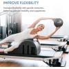 imageAPEXUP Yoga ampamp Pilates Ball  Anti Slip Heavy Duty Gym Ball for Fitness Balance ampamp Core WorkoutBlack