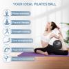 imageAPEXUP Yoga ampamp Pilates Ball  Anti Slip Heavy Duty Gym Ball for Fitness Balance ampamp Core WorkoutBlack
