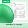 imageAPEXUP Yoga ampamp Pilates Ball  Anti Slip Heavy Duty Gym Ball for Fitness Balance ampamp Core WorkoutDark Green